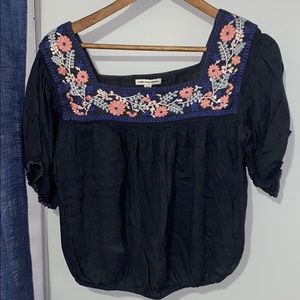 American Eagle Floral Top - Size Medium